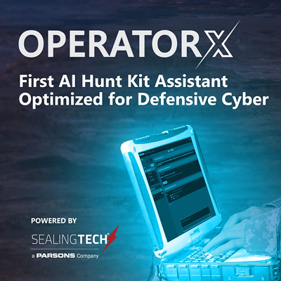OperatorX — First AI Hunt Kit Assistant optimized for defensive cyber