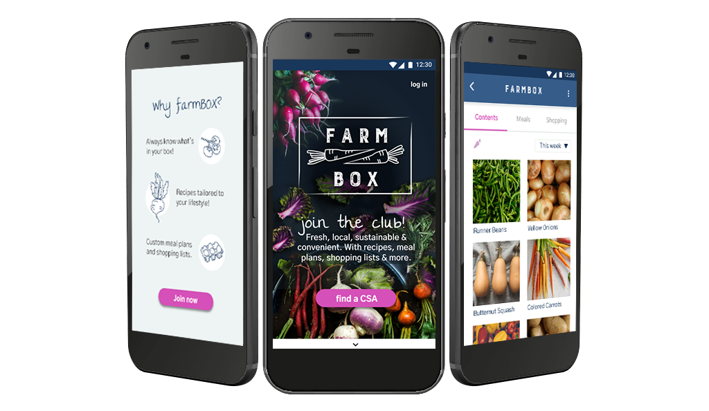 Farm Box — mobile app