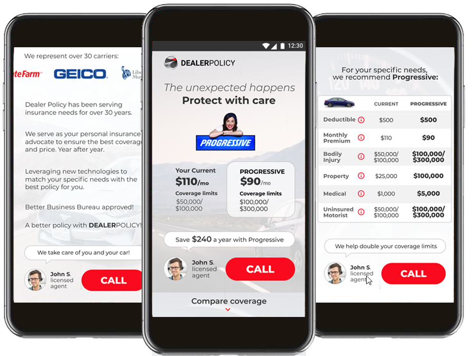 DealerPolicy — mobile app